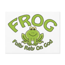 Fully Rely On God Post Cards