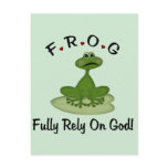 Fully Rely on God Post Card