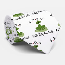 Fully Rely on God Custom Ties