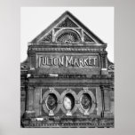 Fulton Fish Market, 1939 Poster
