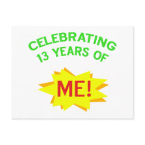 Fun 13th Birthday Gift Idea Postcards