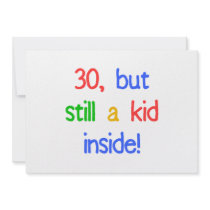 Fun 30th Birthday Humor Announcement