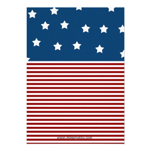 fun 4th of july Holiday party Invitation