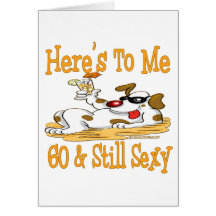 Fun 60th Birthday Gifts Card