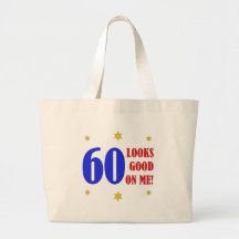 Fun 60th Birthday Gifts Tote Bags