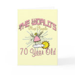 Fun 70th Birthday Gifts cards