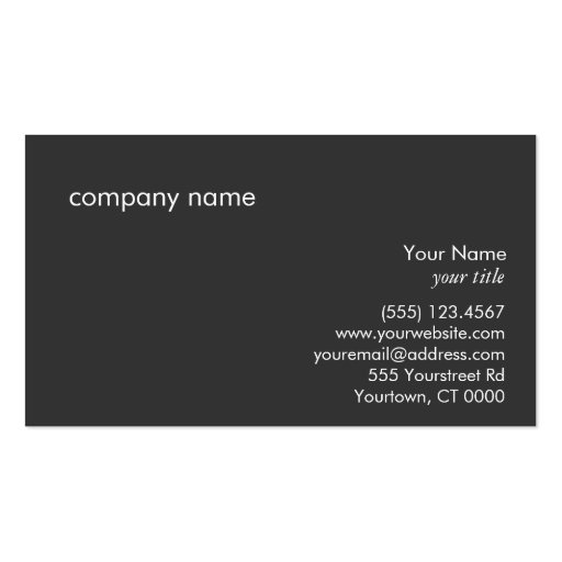Fun and Festive Silver Sequin Business Card (back side)