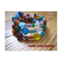 Fun and Funky Bracelet postcards