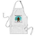 Fun Apron w/ YETI ~ BIGFOOT ~ SASQUATCH design!