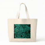 Fun Aqua Twirls Canvas Bag Fun Aqua Twirls Canvas Bag
