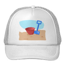 Fun at the Beach Mesh Hats