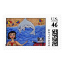 Fun at the Beach Stamp