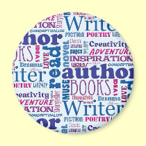 Fun Authors Pattern magnets