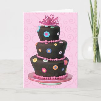 fun birthday cake card by photoinspiration begin sellin