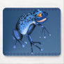 Fun Blue Frog Mousepad