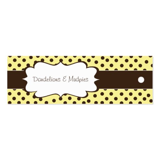 Fun Boutique - PACKAGING & HANG TAGS Business Card (front side)