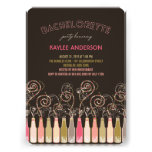Fun Bubbly Celebrations Bachelorette Party Invite invitations