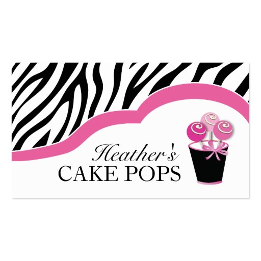 Fun Candy Store Business Cards (front side)