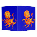 Fun Cartoon Octopus Avery Binder