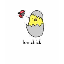 fun chick t-shirt