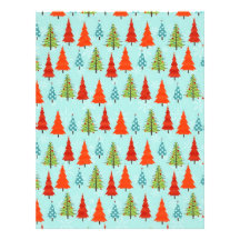 Fun Christmas Scrapbook Paper Customized Letterhead