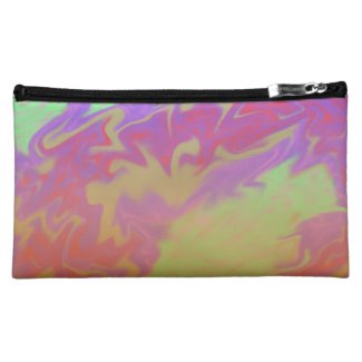 Fun Colorful Abstract Art Cosmetics Bags