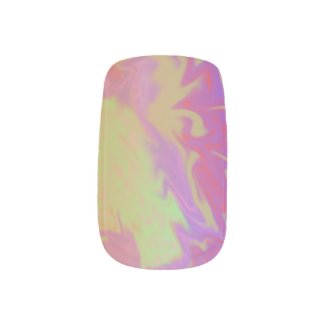 Fun Colorful Abstract Art Nail Stickers