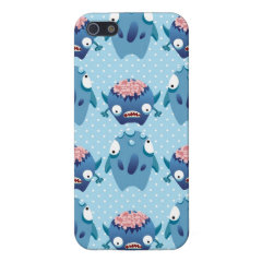 Fun Colorful Monsters Creatures Kids iPhone Cases iPhone 5 Cover