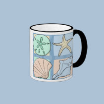 Fun Colorful Shells mugs