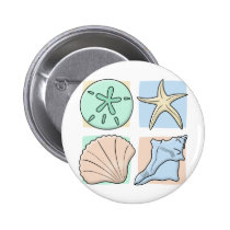 Fun Colorful Shells buttons