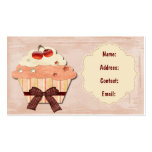 fun cupcake business Cards business cards
