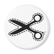 fun cutout scissors magnets by Tomaniac fun cutout scissors magnets