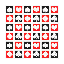Fun Deck of Cards Gallery Wrapped Canvas