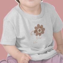 Fun Earthy Flower t-shirts