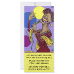 FUN &amp; EYE-CATCHING KARAOKE PROMO Rack Cards
