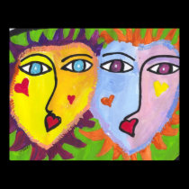 Fun Faces Poster posters