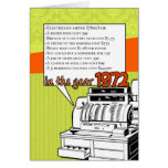 Fun Facts Birthday – Cost of Living in 1972 Greeting Card