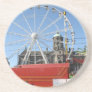 Fun fair in Amsterdam Beverage Coaster