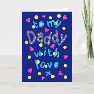 Fun First Father's Day Card or Birthday Card