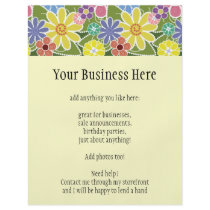 Fun Floral Bright Flyer