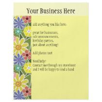 Fun Floral Bright Flyer