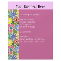 Fun Floral Bright Flyer