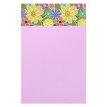Fun Floral Bright Stationery