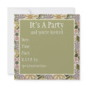 Fun Floral Invitation by Pen_And_Ink Fun Floral Invitation
