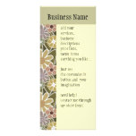 Fun Floral Rack Card