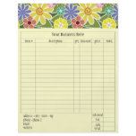Fun Florals Bright Order Form