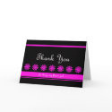 Fun Flower Girl Thank You Card by KathyHenis Fun Flower Girl Thank You Card
