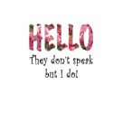 Fun flower t-shirts