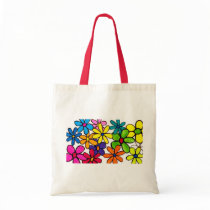 fun flowers bag