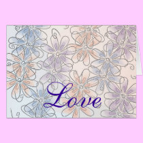 Fun flowers card